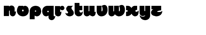 Edgewise NF Black Font LOWERCASE
