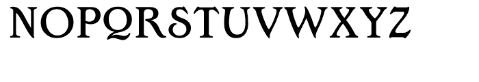 Edwardian Medium Font UPPERCASE