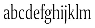 Editor Condensed Light Font LOWERCASE