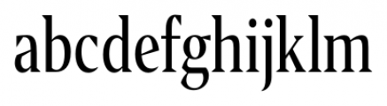 Editor Condensed Regular Font LOWERCASE