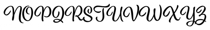 Ed's Market Script Upright Font UPPERCASE