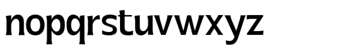 ED Colusa Medium Font LOWERCASE