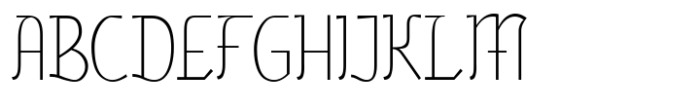 ED Muskrat Thin Font UPPERCASE