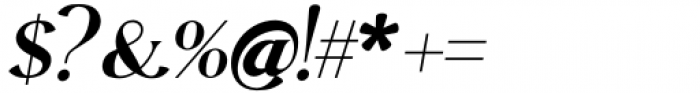 Edensor Black Italic Font OTHER CHARS