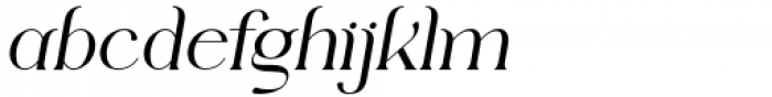 Edensor Italic Font LOWERCASE