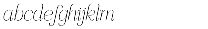 Edensor Thin Italic FONT