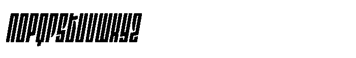 Edgar Kombat Edgar-Kombat Regular_Italic Font LOWERCASE