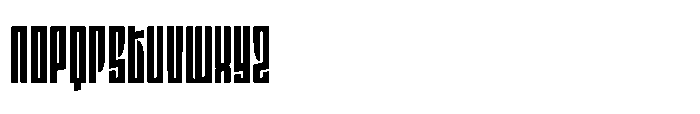 Edgar Kombat Edgar-Kombat Regular Font LOWERCASE