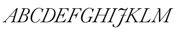 Edgethorn Italic Font UPPERCASE