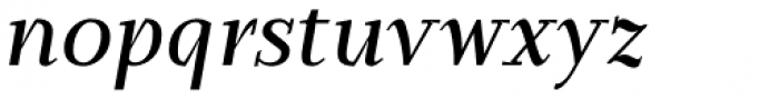 Edicia Regular Italic Font LOWERCASE