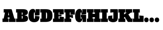 Edington Pro Black Font UPPERCASE