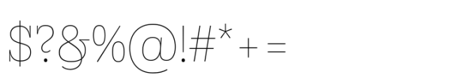 Edington Pro Hairline Font OTHER CHARS