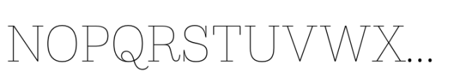 Edington Pro Hairline Font UPPERCASE