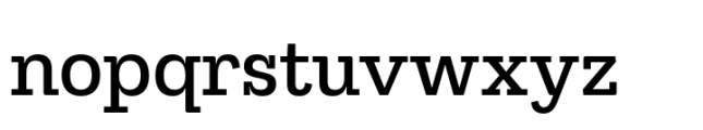 Edington Pro Medium Font LOWERCASE