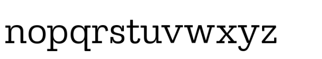 Edington Variable Pro Regular Font LOWERCASE