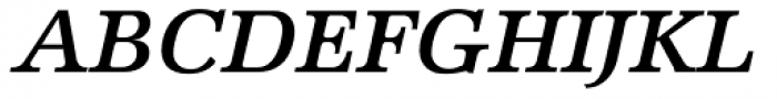 Edison Std Semi Bold Italic Font UPPERCASE