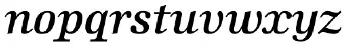 Edison Std Semi Bold Italic Font LOWERCASE