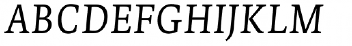 Edit Serif Cy Extra Light Italic Font UPPERCASE