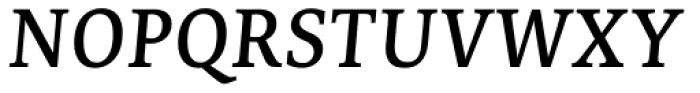 Edit Serif Cyrillic Regular Italic Font UPPERCASE