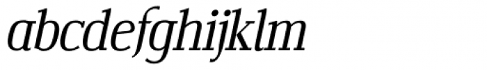 Edito A Italic Font LOWERCASE
