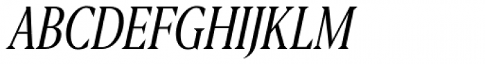 Editor Condensed Italic Font UPPERCASE