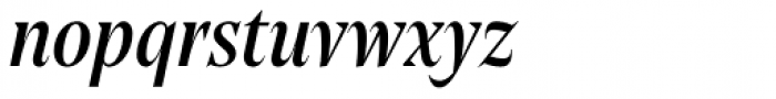 Editor Condensed Medium Italic Font LOWERCASE