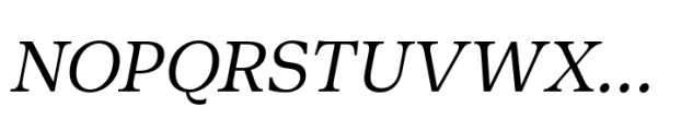 Editora Book Italic Font UPPERCASE