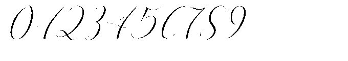 Editorial Adorn Script Regular Font OTHER CHARS
