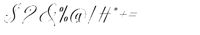 Editorial Adorn Script Regular Font OTHER CHARS