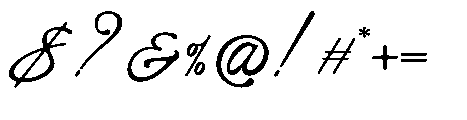 Editorial Collection Script Regular Font OTHER CHARS
