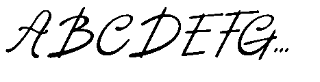 Editorial Collection Script Regular Font UPPERCASE
