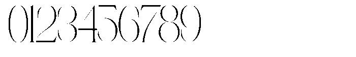 Editorial Ghaslaro Condensed Regular Font OTHER CHARS