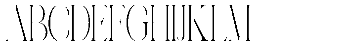 Editorial Ghaslaro Condensed Regular Font UPPERCASE