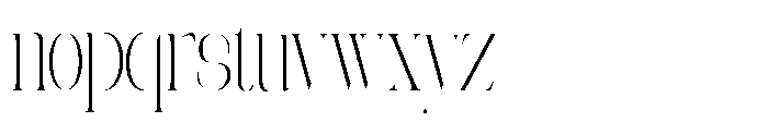 Editorial Ghaslaro Condensed Regular Font LOWERCASE
