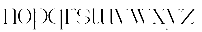 Editorial Ghaslaro Expanded Regular Font LOWERCASE