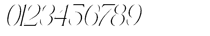 Editorial Ghaslaro Italic Conde Regular Font OTHER CHARS