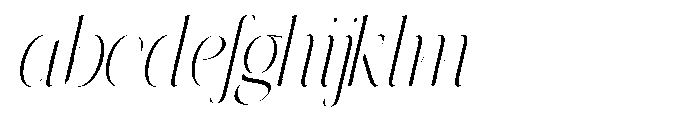 Editorial Ghaslaro Italic Conde Regular FONT