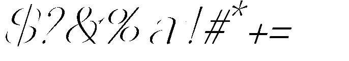 Editorial Ghaslaro Italic Expanded Regular Font OTHER CHARS