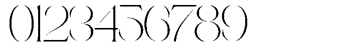 Editorial Ghaslaro Regular Font OTHER CHARS