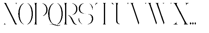 Editorial Ghaslaro Regular Font UPPERCASE