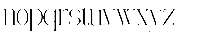 Editorial Ghaslaro Regular Font LOWERCASE