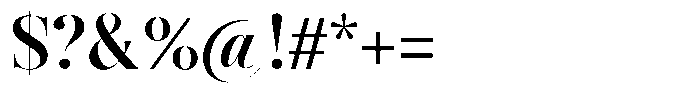Editorium Serif Bold Font OTHER CHARS
