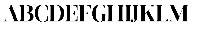 Editorium Serif Bold Font UPPERCASE