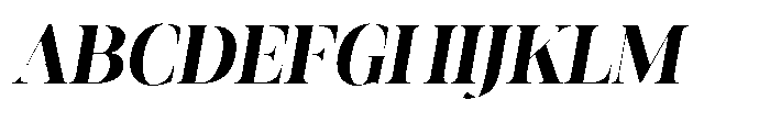 Editorium Serif Extra Bold Italic Font
