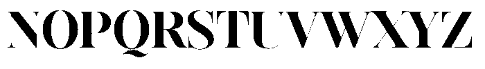 Editorium Serif Extra Bold Font UPPERCASE