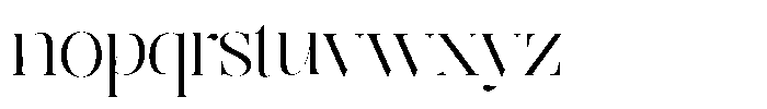 Editorium Serif Extra Light Font LOWERCASE