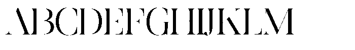 Editorium Serif Light Font UPPERCASE
