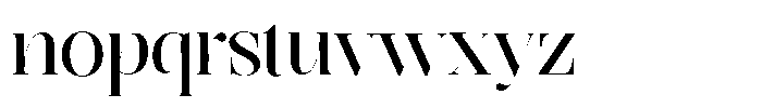 Editorium Serif Regular Font LOWERCASE