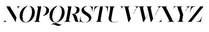 Editorium Serif Semi Bold Italic Font UPPERCASE