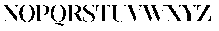 Editorium Serif Semi Bold Font UPPERCASE